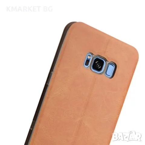 Samsung Galaxy S8 Mofi Vintage Кожен Калъф и Протектор, снимка 3 - Калъфи, кейсове - 48330765