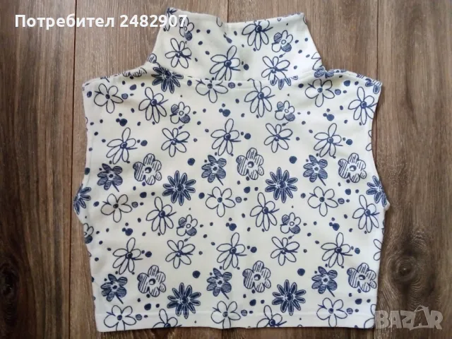 Къса дамска блуза, снимка 5 - Тениски - 49512962