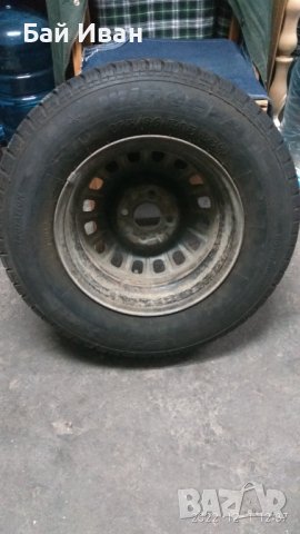 Продавам зимни гуми Тигър с джантите размер 165/80/13 почти нови., снимка 3 - Гуми и джанти - 38867272