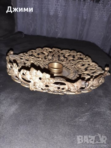 различни баварски бронзови свещници, снимка 2 - Антикварни и старинни предмети - 39305702