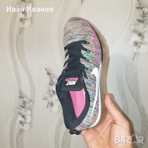 Nike Flyknit Air Max “Multi-Color” оригинални маратонки  номер 35,5-36, снимка 7 - Маратонки - 44053141