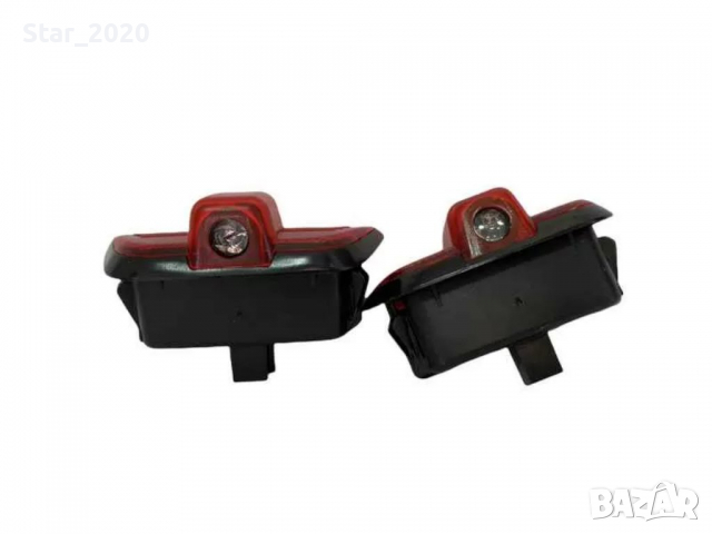 Led плафони с 3d лого на mercedes - за вратите , снимка 3 - Аксесоари и консумативи - 36501734