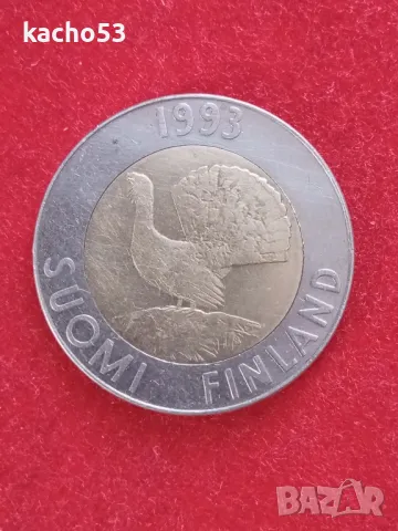 10 марки 1993 г. Финландия, снимка 2 - Нумизматика и бонистика - 48270312