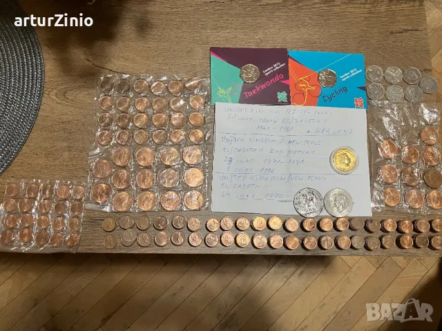 United kingdom coinss, снимка 7 - Нумизматика и бонистика - 47810362