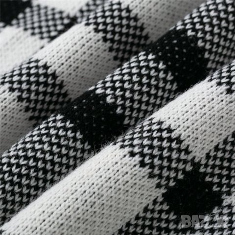 Комплект плетиво каре райе , снимка 7 - Блузи с дълъг ръкав и пуловери - 27153776