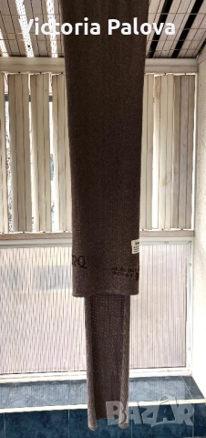 Стилен дълъг шал унисекс в модерен кафяв цвят, снимка 8 - Шалове - 52861703