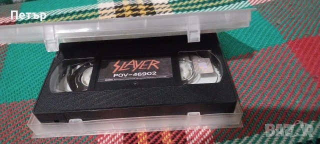 Видеокасета на Slayer - "Live Intrusion", снимка 3 - Други музикални жанрове - 53509537