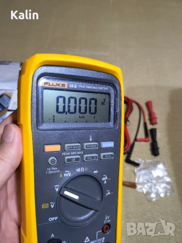 Fluke 28 II 20000 Count True RMS IP67 водоустойчив мултиметър, снимка 8 - Други инструменти - 51053711