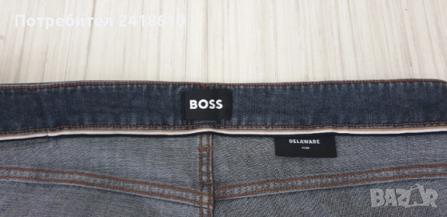 Hugo Boss Delaware Slim Fit  Mens Size 33/34 ОРИГИНАЛ Мъжки Дънки!, снимка 15 - Дънки - 51797477