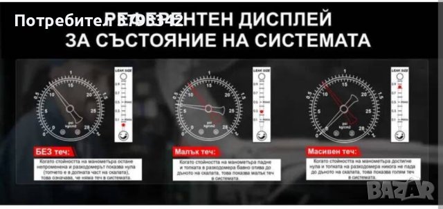 Тест с пушек вакум пътища и смукателни пътища, снимка 2 - Ремонт на двигатели - 43690714