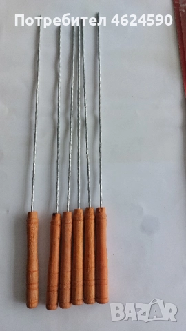 Шишове за скара, нови, снимка 3 - Прибори за хранене, готвене и сервиране - 52342039