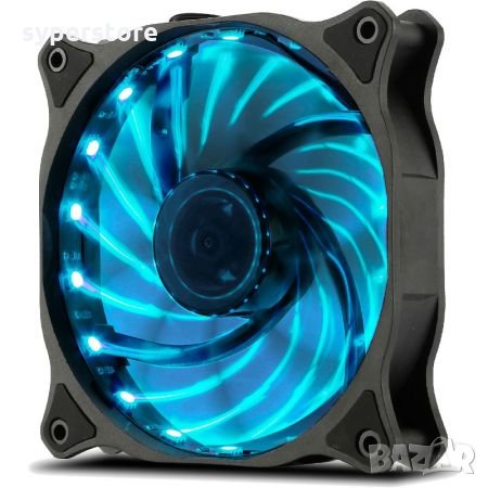 Вентилатор за компютър 120 x 120 x 25 мм Segotep SG-RGBFAN12 RGB подсветка, снимка 1 - Други - 32845236