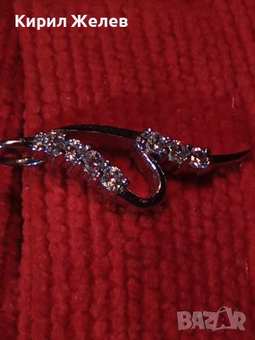 НЕЖЕН СКЪПОЦЕНЕН АРТ ПЕНДАНТ РОДИРАНО СРЕБРО 925 с ФАСЕТ ЦИРКОНЧЕТА МЕДАЛЬОН 34373, снимка 14 - Колиета, медальони, синджири - 39379077