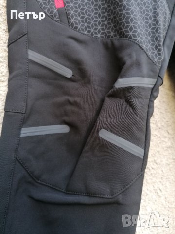 Продавам нов красив дамски черен зимен софт шел панталон влагоустойчив и ветроустойчив Black Yak , снимка 3 - Панталони - 42990113