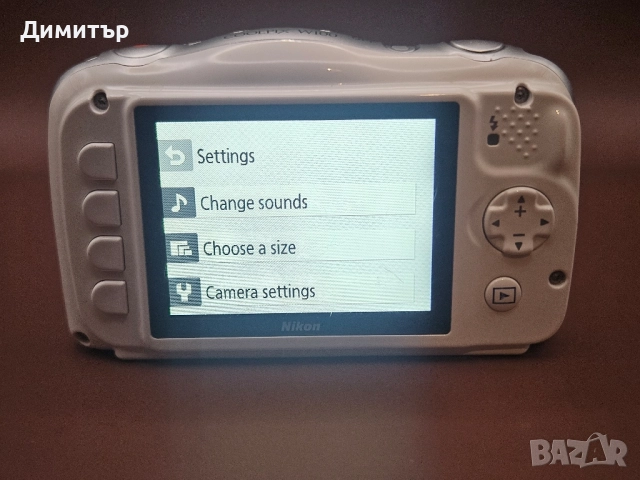 Nikon Coolpix w100 waterproof дигитална фото камера с батерия водоустойчива, снимка 11 - Камери - 52047273