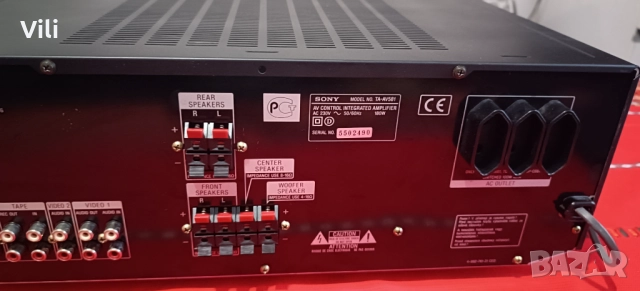 Sony TA-AV581, снимка 10 - Ресийвъри, усилватели, смесителни пултове - 51635799