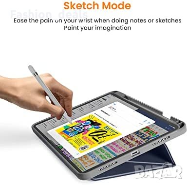Нова магнитна стойка защитен калъф за таблет iPad 10 Защита Айпад, снимка 4 - Аксесоари за Apple - 40298802