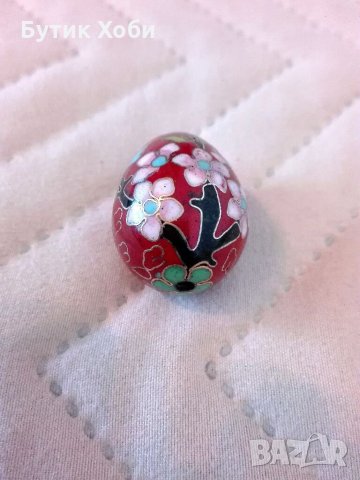Декоративно яйце Клоизоне , снимка 2 - Колекции - 32278007