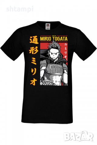 Мъжка тениска My Hero Academia Mirio Togata,Анимация,игра,Празник,Повод,