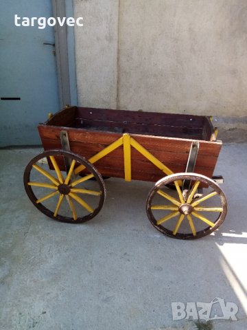 Ретро малка каручка, снимка 3 - Антикварни и старинни предмети - 35244909