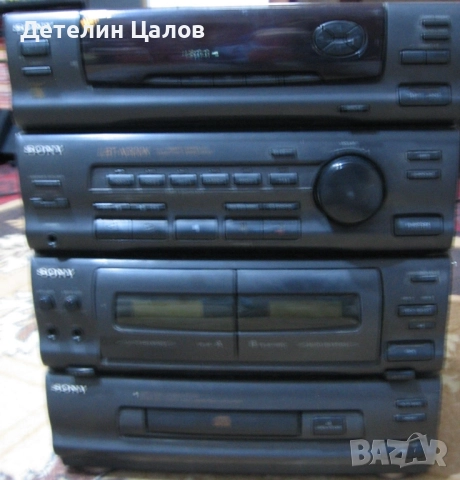 Уредба, стерео система Sony комбайн, модел: HCD-N300K, снимка 2 - Аудиосистеми - 52465291