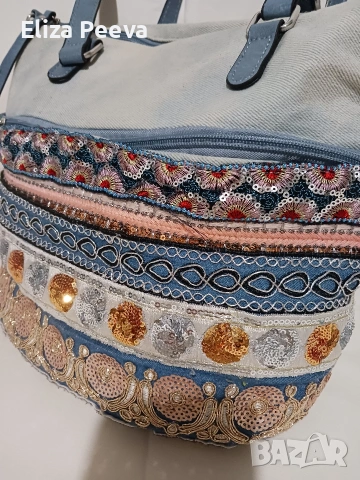 Индийска чанта, снимка 4 - Чанти - 53488662