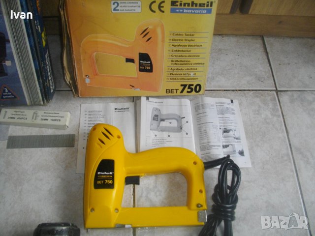Ел.Такер-Duo-Fast PROFESSIONAL/Нов Einhell 10-16mm/Нов Top Craft 15-30mm/Като Нов Top Craft 15-32mm, снимка 7 - Други инструменти - 40515726