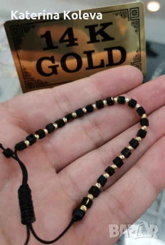 Злато на конец, снимка 15 - Гривни - 52809435