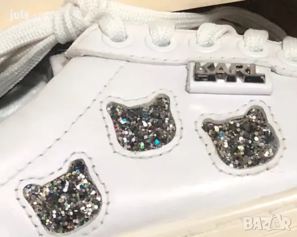 Karl Lagerfeld - дамски сникърси, снимка 6 - Маратонки - 49337830