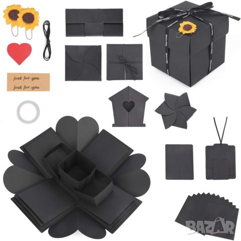 Експлодираща кутия с място за снимки X0010EZ82N, снимка 6 - Декорация за дома - 43377095