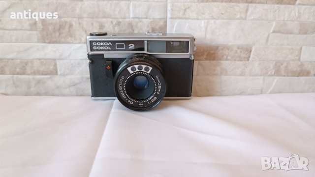 Стар механичен фотоапарат - СОКОЛ 2 / SOKOL 2 - Антика - 1986г., снимка 3 - Антикварни и старинни предмети - 39423771