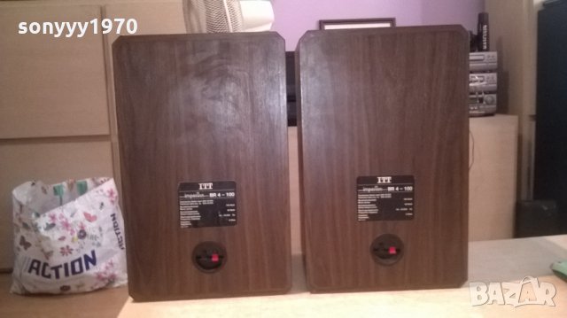 itt imperion br-4-100 100w/8ohm-внос швеицария, снимка 12 - Тонколони - 26245906