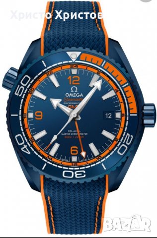 Мъжки луксозен часовник Omega Seamaster Planet Ocean  BIG BLUE , снимка 1 - Мъжки - 36610489