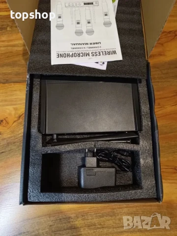 НОВА безжична микрофонна система с 4 / четири микрофона Debra Audio VM304 VHF, XLR интерфейс, снимка 13 - Микрофони - 50553799