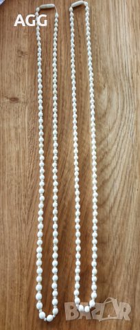 Винтидж колиета от слонова кост, снимка 3 - Колиета, медальони, синджири - 40847044