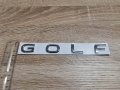 надпис Volkswagen Golf Фолксваген Голф новия шрифт, снимка 2