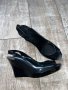 Нови черни летни силиконови обувки сандали на платформа италиянски Kartell, снимка 5