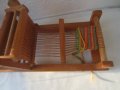 детски стан, дървен, дървено станче за тъкане, станчета, станове, снимка 3