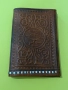 Запазено.Винтидж марокканско кожено портмоне .1960-1980г., снимка 1