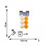 1494 Комплект топчета за тенис на маса 6 броя, снимка 4
