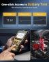 Нов OBD2 диагностичен скенер с тестер на батерия и облачни отчети кола, снимка 6