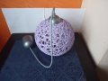  лилав пендел декоративен,полюлей , снимка 4