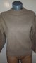 ДАМСКИ ПУЛОВЕР с ламска вълна  - Размер М , снимка 1 - Блузи с дълъг ръкав и пуловери - 43663677
