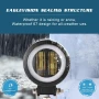 YUGAUNG Чифт LED фарове за мъгла, офроуд, ангелски очи, дневни светлини, снимка 3
