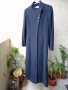 Палто дълго, тъмно синьо, Max Danieli, снимка 4
