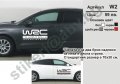 WRC стикери надписи лепенки фолио , снимка 2