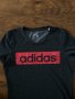Adidas Essentials Linear - страхотна дамска тениска КАТО НОВА, снимка 5