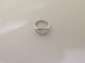 Златен пръстен бяло злато , снимка 6