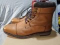 Удобни мъжки боти от естествена кожа Paul Vesterbro №44, снимка 3