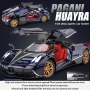 Метална количка Pagani с пушек, звук и светлина, снимка 10